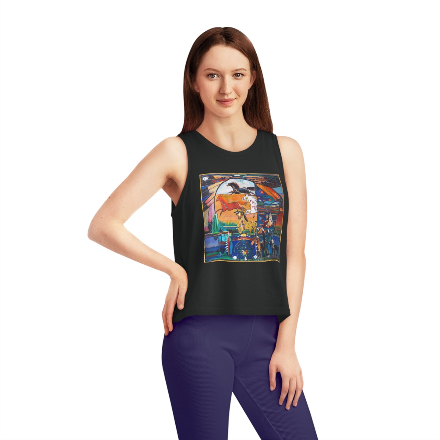 7 Directions Way of Life - Cropped Tank