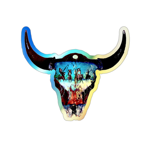 Buffalo Nation - Holographic Sticker